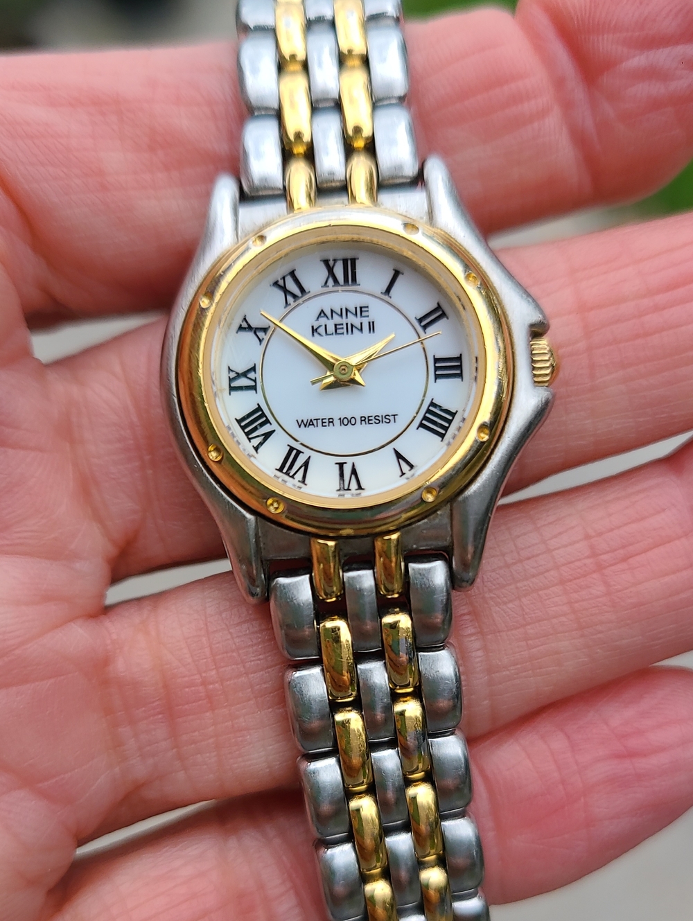 Anne Klein II Two Tone Watch